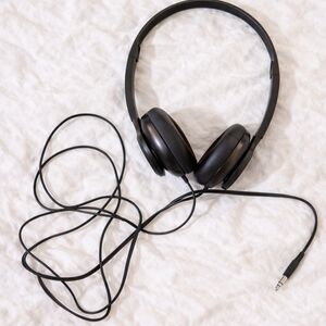 Sleek Black On-Ear Headphones